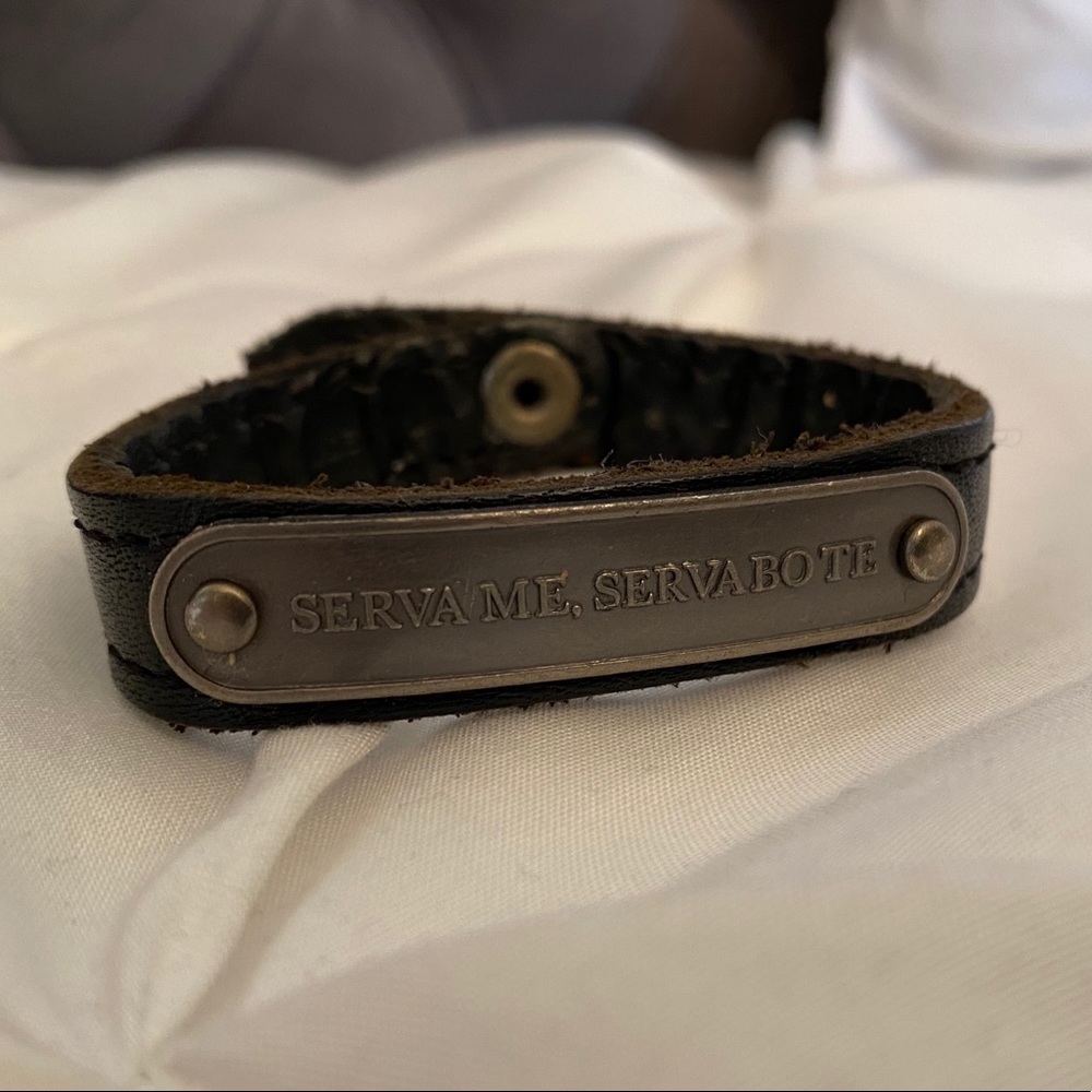 Marc Jacobs Leather Bracelet